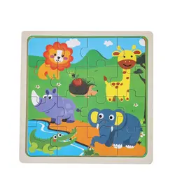 Custom puzzle toys wooden